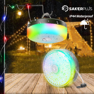 Sakerplus Rechargeable Outdoor Camping String Lights
