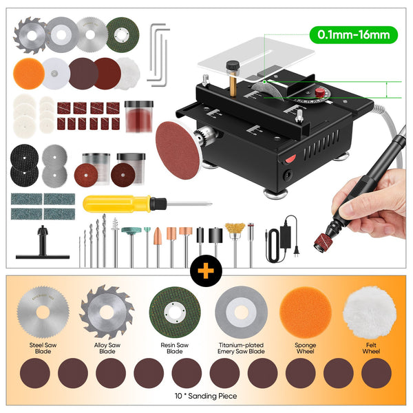 Sakerplus® Mini Multi-Functional Table Saw