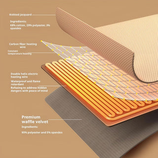 Sakerplus®  Portable USB Heated Shawl Wrap