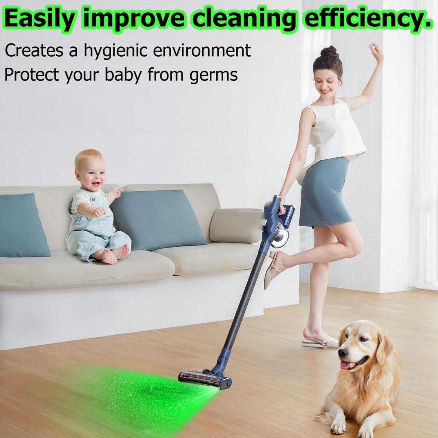 Sakerplus Dust Detector Green Light Attachment