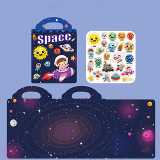 Sakerplus® Reusable Sticker Books For Toddlers