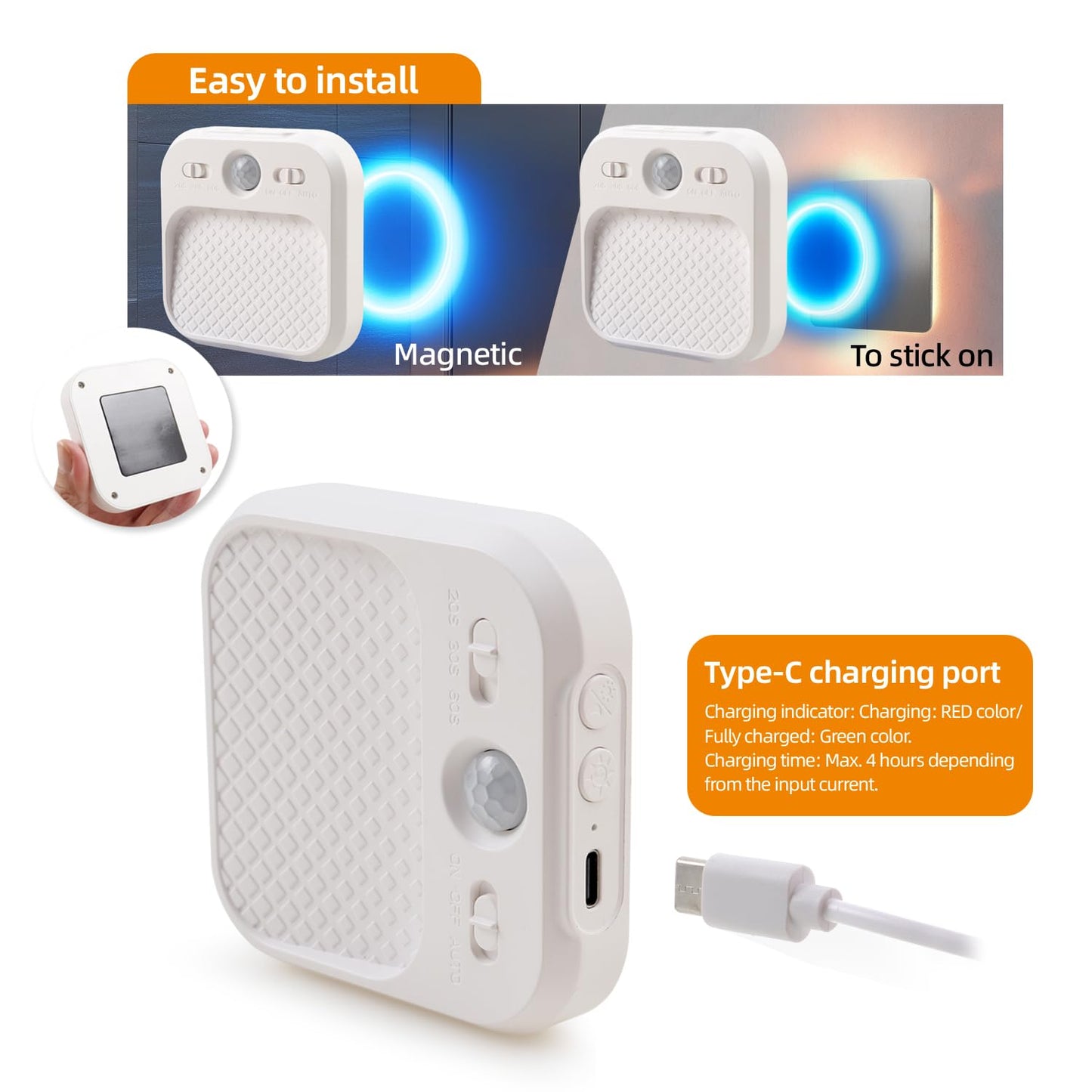 Sakerplus® Indoor Motion Sensor Stair Light