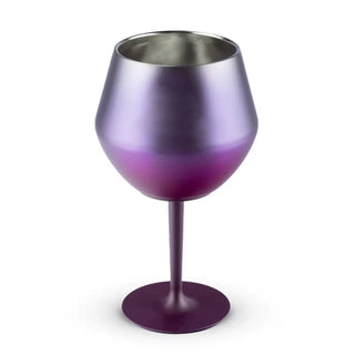 Sakerplus® Stemmed Stainless Steel Wine Glass