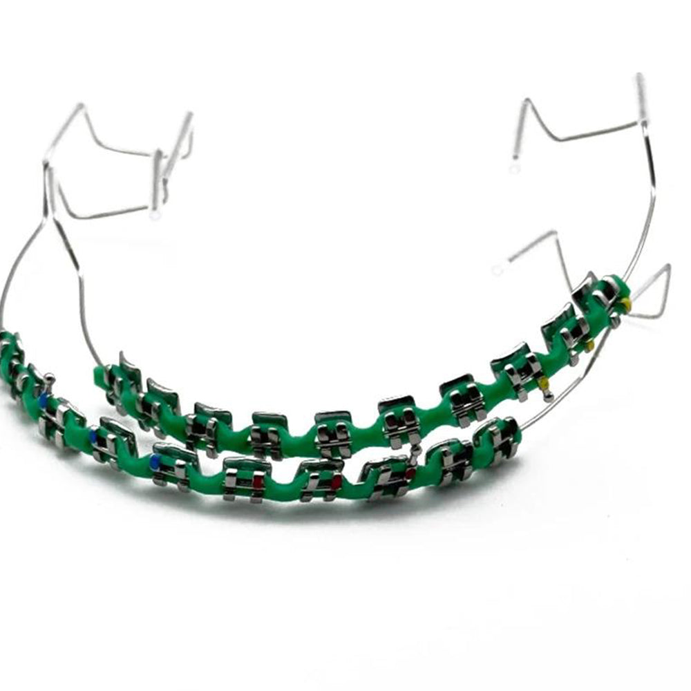 Sakerplus One-Step Fake Braces with Power Chain