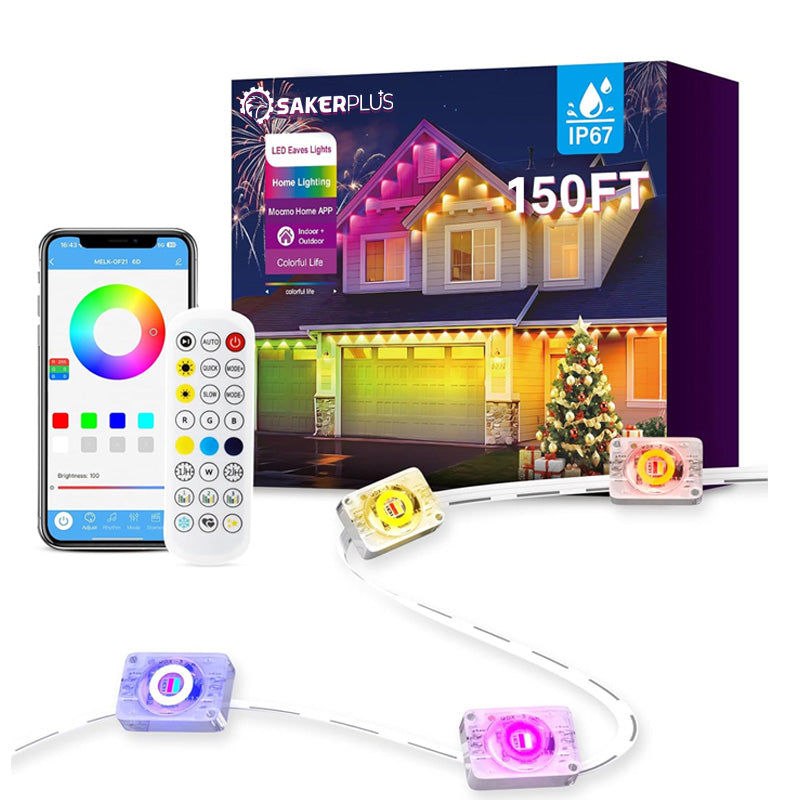 Sakerplus Smart RGB Outdoor Lights for Decor