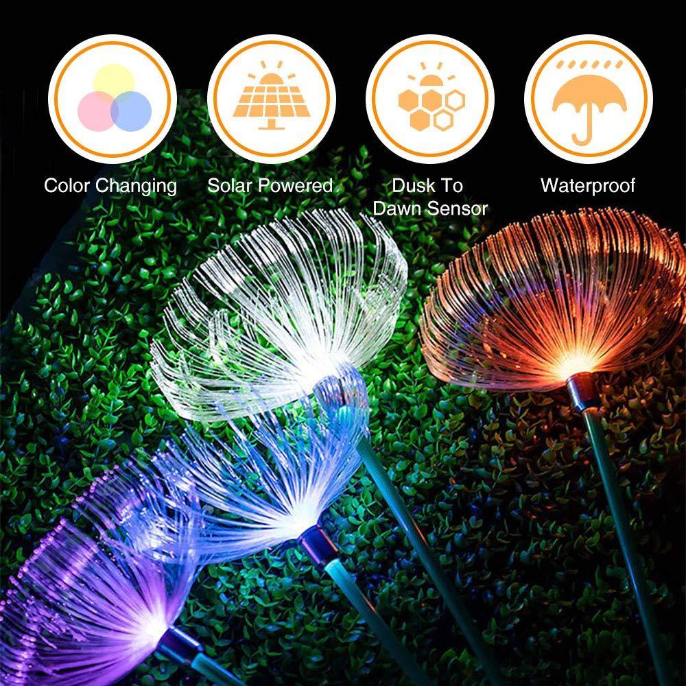 Solar-Powered Fiber Optic  Light