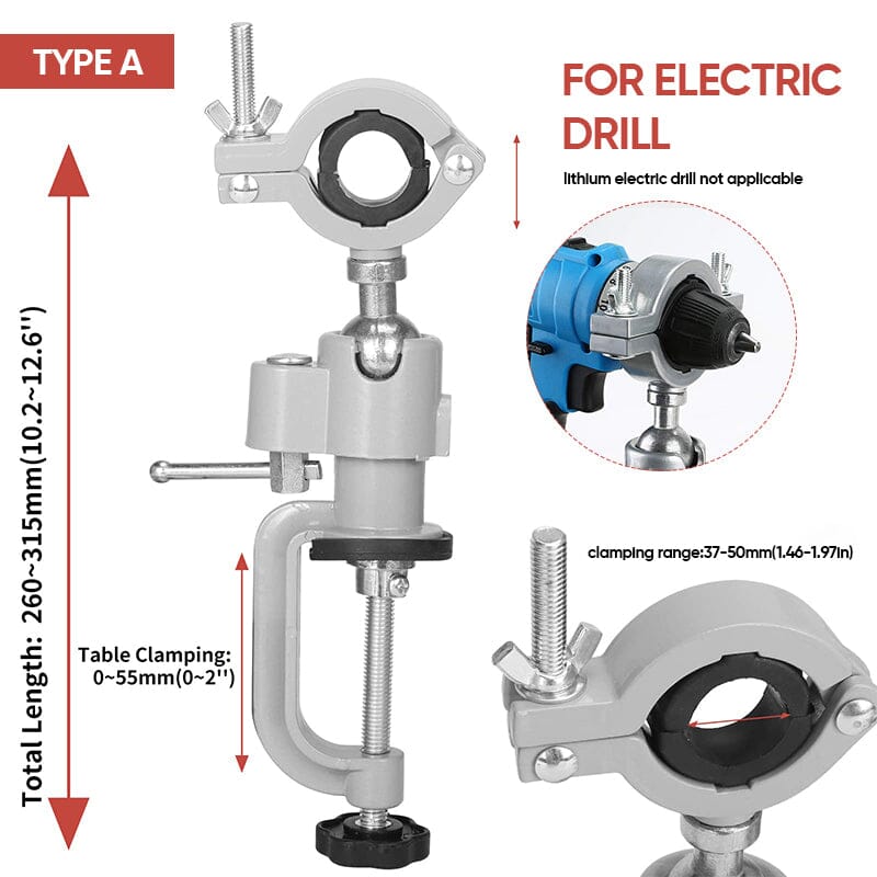 SAKER® Bench Clamp Vises Grinder Holder