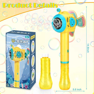 Sakerplus® Automatic Submarine Pinwheel Bubble Wand Toy