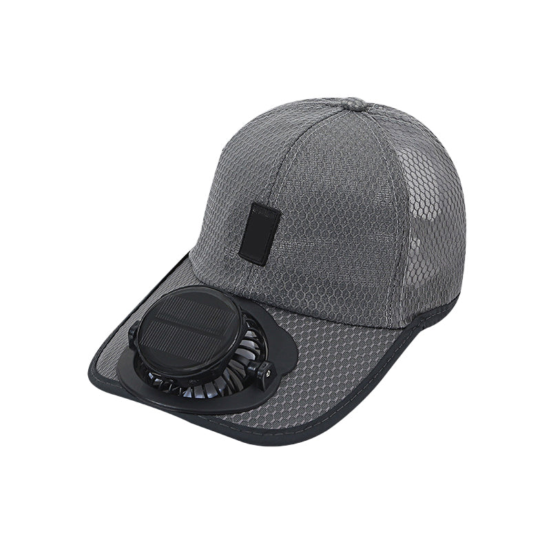 Sakerplus Solar Powered Cooling Fan Cap