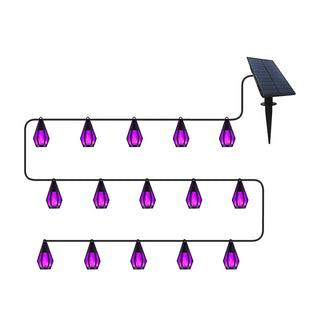Sakerplus Solar Flickering Flame String Lights
