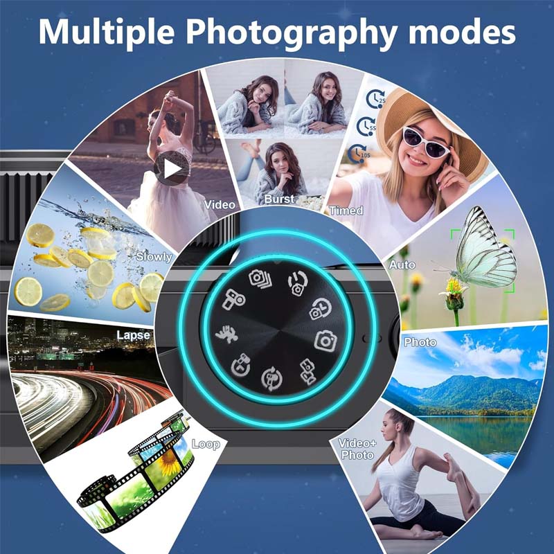 Sakerplus Flip Screen Camera