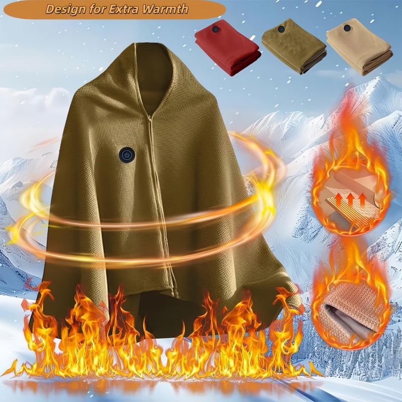 Sakerplus®  Portable USB Heated Shawl Wrap