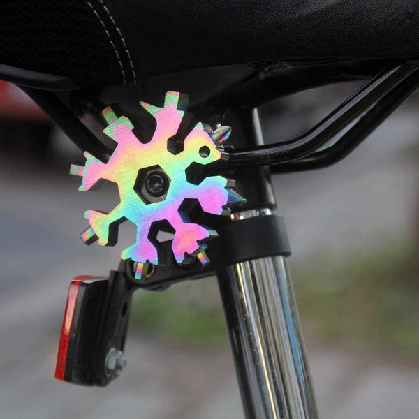 Sakerplus® 18-in-1 Stainless Steel Snowflakes Multi-tool