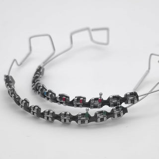 Sakerplus One-Step Fake Braces with Power Chain