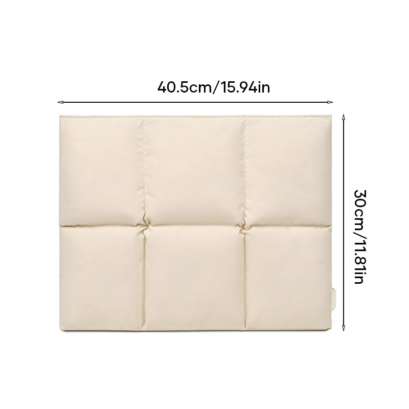 Sakerplus Quilted Puffy Laptop Sleeve Case