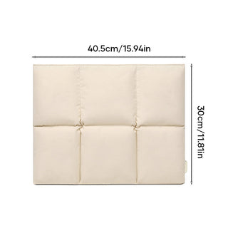 Sakerplus Quilted Puffy Laptop Sleeve Case