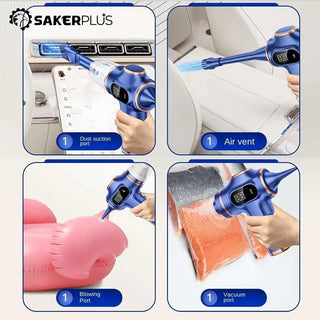 Sakerplus® Handheld Cordless Car Vacuum Cleaner