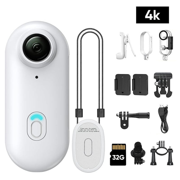 Sakerplus® Magnetic 4K UHD Action Camera