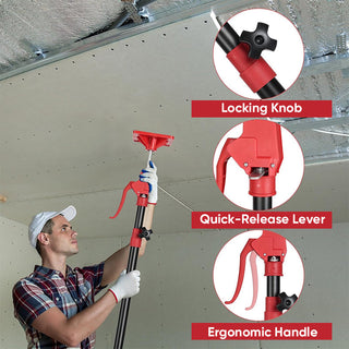 Sakerplus® Adjustable Telescoping Third Hand Support Rod