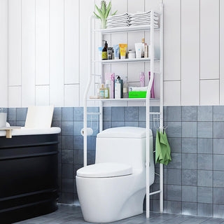 Sakerplus Over Toilet Storage Rack Stand