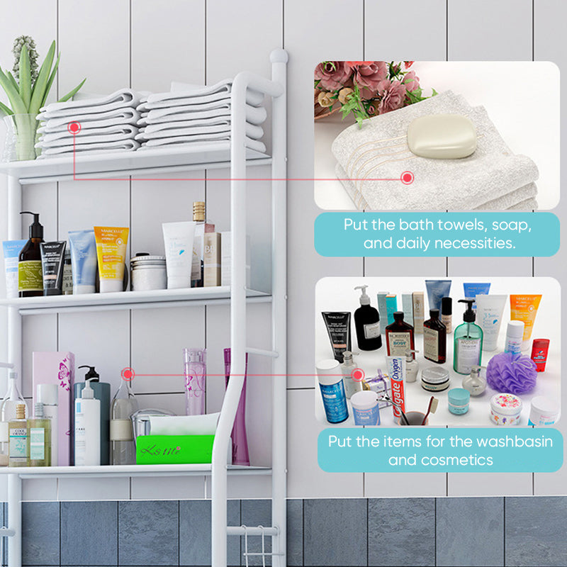 Sakerplus Over Toilet Storage Rack Stand