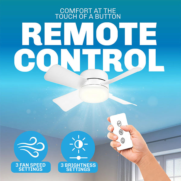 Sakerplus® Ceiling Fan Light With Remote Control