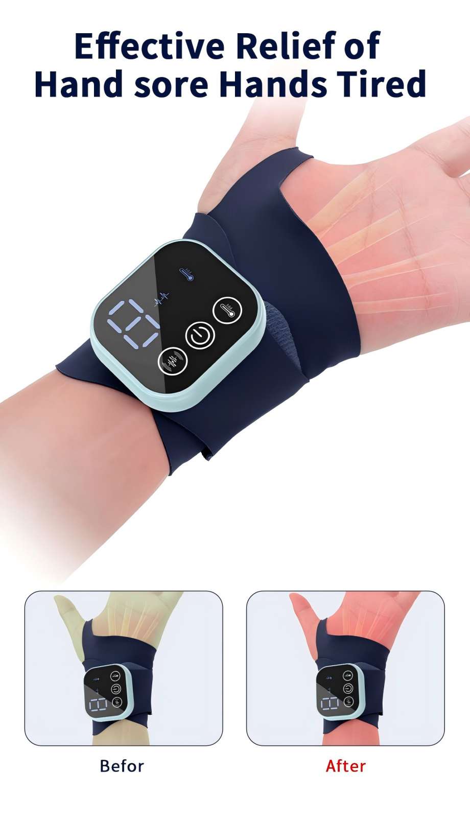 Sakerplus Finger Therapy Massager