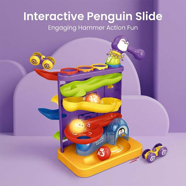 Sakerplus® Interactive Penguin Ball Track Toy