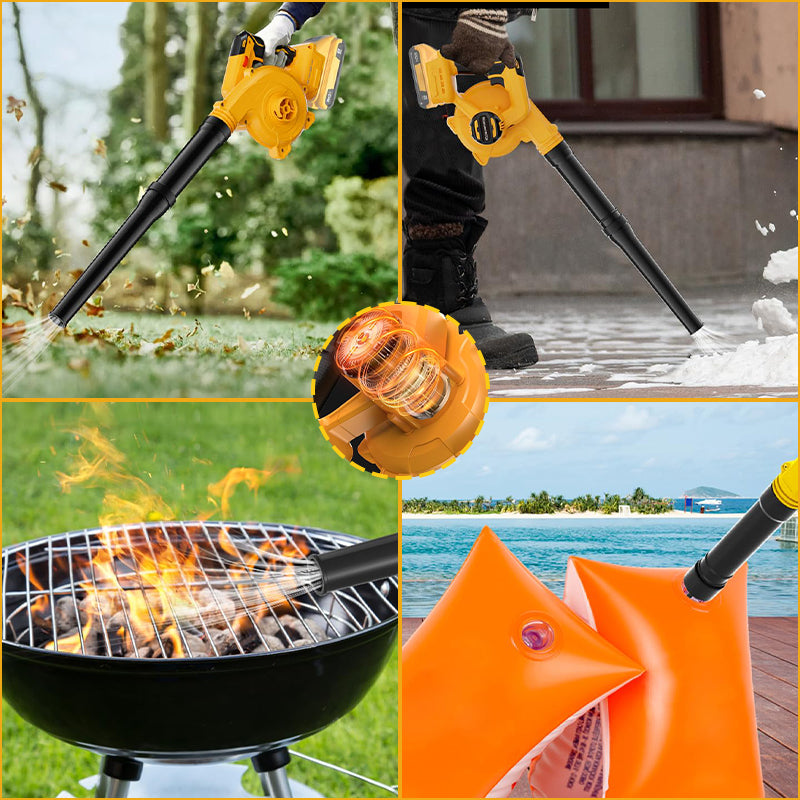 Sakerplus Cordless Jobsite Leaf Blower Vacuum