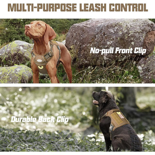 Sakerplus Tactical Dog Harness No Pull