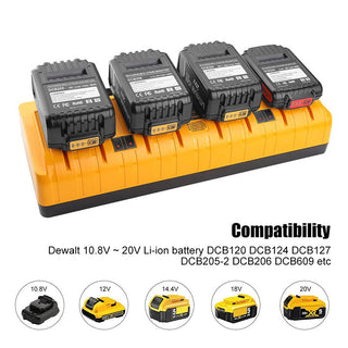 Sakerplus Multi-Port 12V-20V Battery Charger