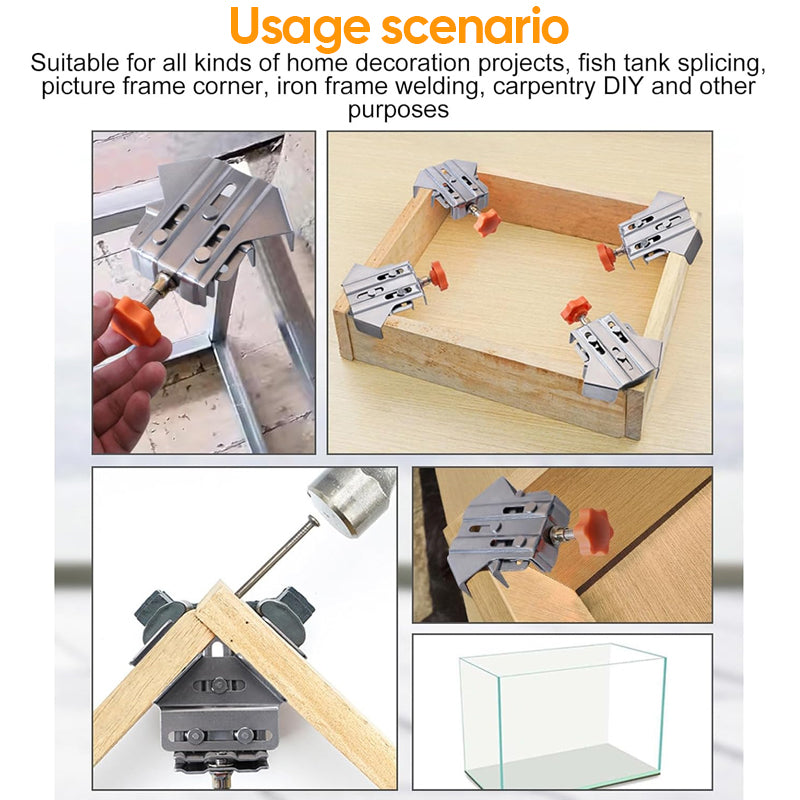 SAKER® Stainless Steel Right Angles Clamp
