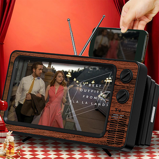 Sakerplus Retro TV Phone Screen Magnifier