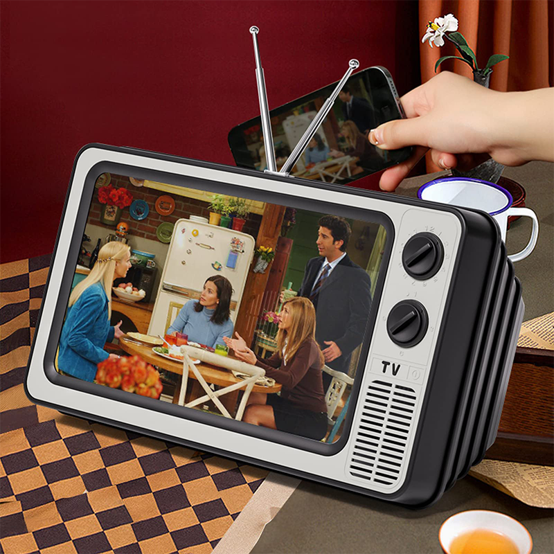 Sakerplus Retro TV Phone Screen Magnifier