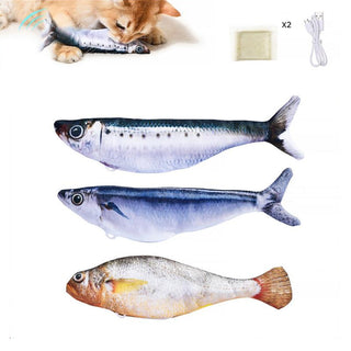 Sakerplus Interactive Flopping Fish Cat Toys