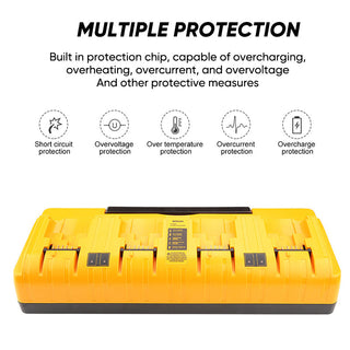 Sakerplus Multi-Port 12V-20V Battery Charger