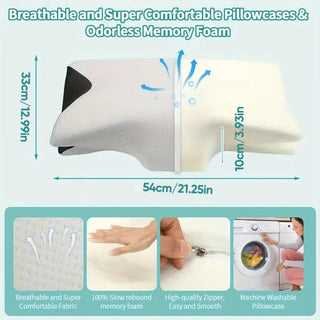 Sakerplus Memory Foam Cervical Pillow
