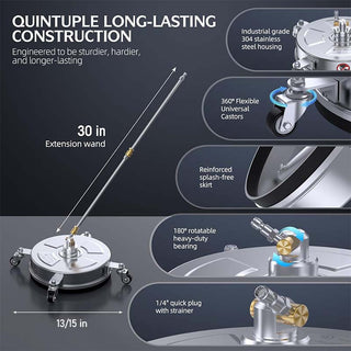 Saker Stainless steel pressure washer