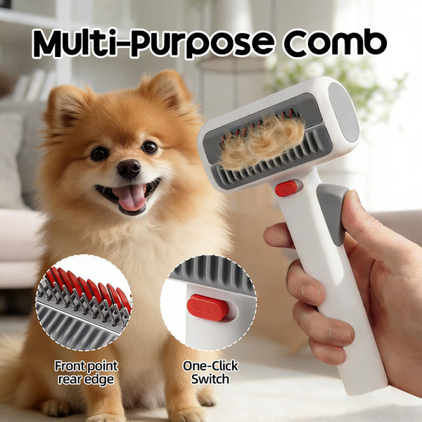 Sakerplus® Rotating Blade Pet Dematting Grooming Brush