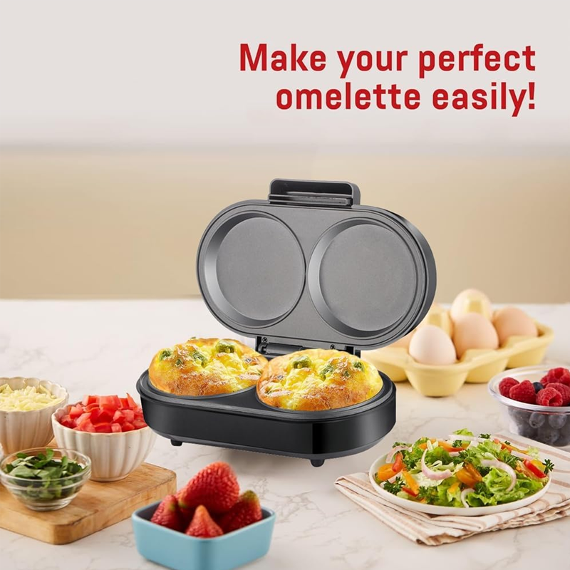 Sakerplus Electric Omelette Burger Maker Grill
