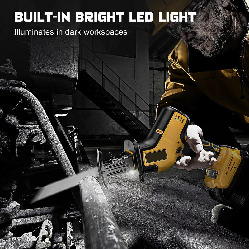 Sakerplus Battery-compatible wireless reciprocating saw