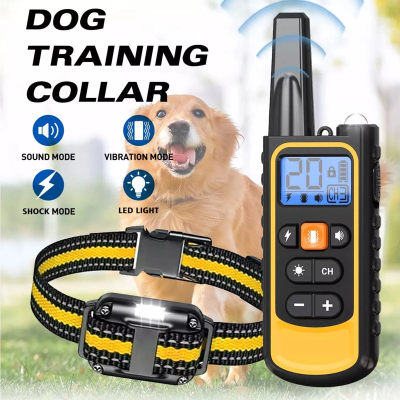 Sakerplus® Waterproof Dog Training Collar with Remote