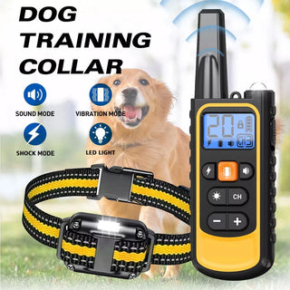 Sakerplus® Waterproof Dog Training Collar with Remote