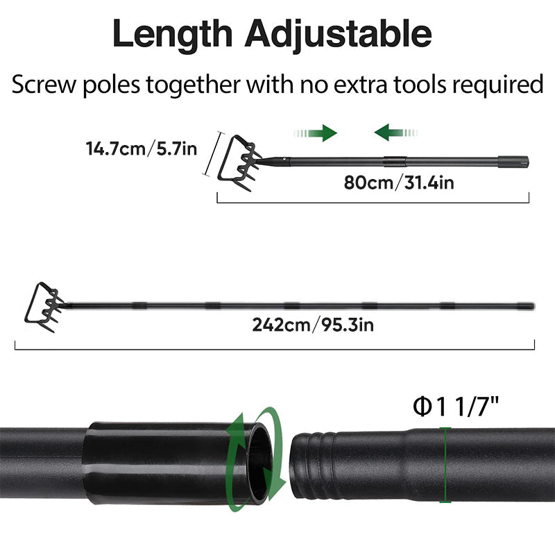 SAKER® Stirrup Hoe and Cultivator