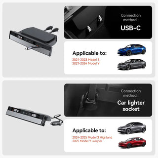 Sakerplus Tesla Model 3 Y USB Hub