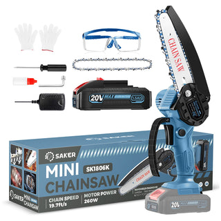 Sakerplus Mini Cordless Electric Chainsaw