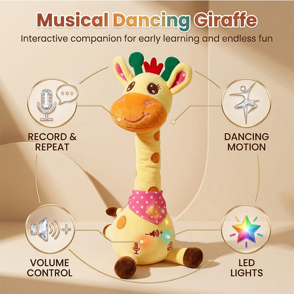Sakerplus® Dancing Talking Musical Giraffe Toy