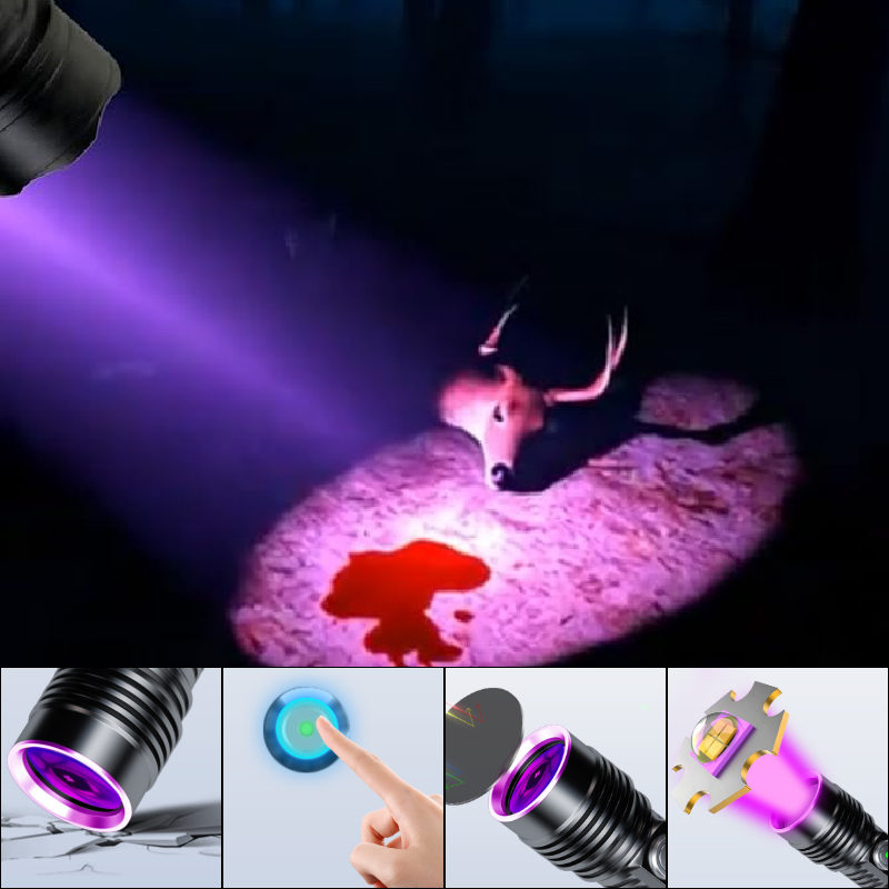 Sakerplus® Hunting Blood Tracking Flashlight