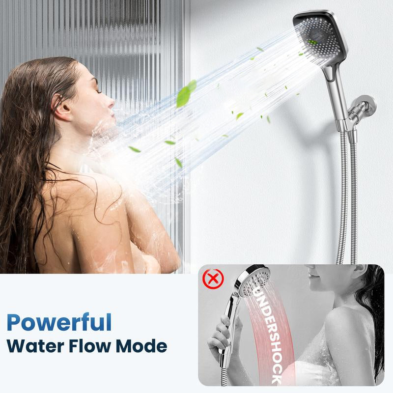 Sakerplus High Pressure 4-Mode Shower Head