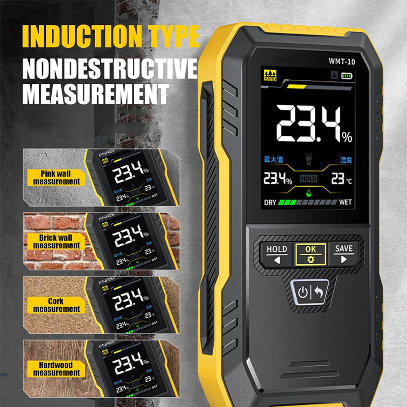 Sakerplus Rechargeable Pinless Moisture Detector